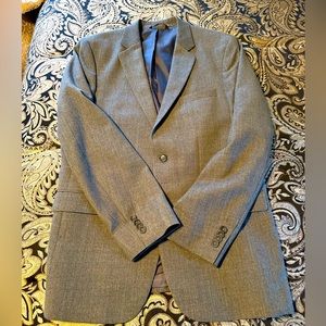 BANANA REPUBLIC wool heather gray sports coat